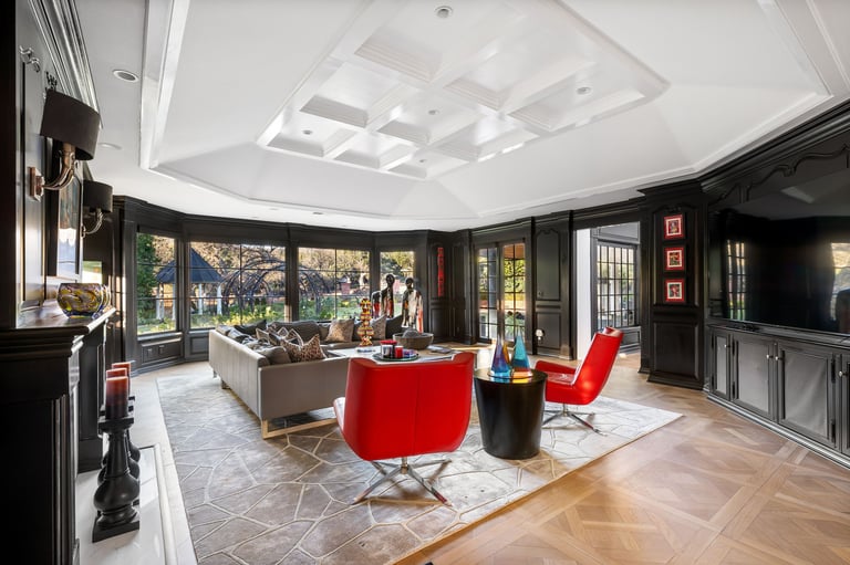 Elegant luxury home interior