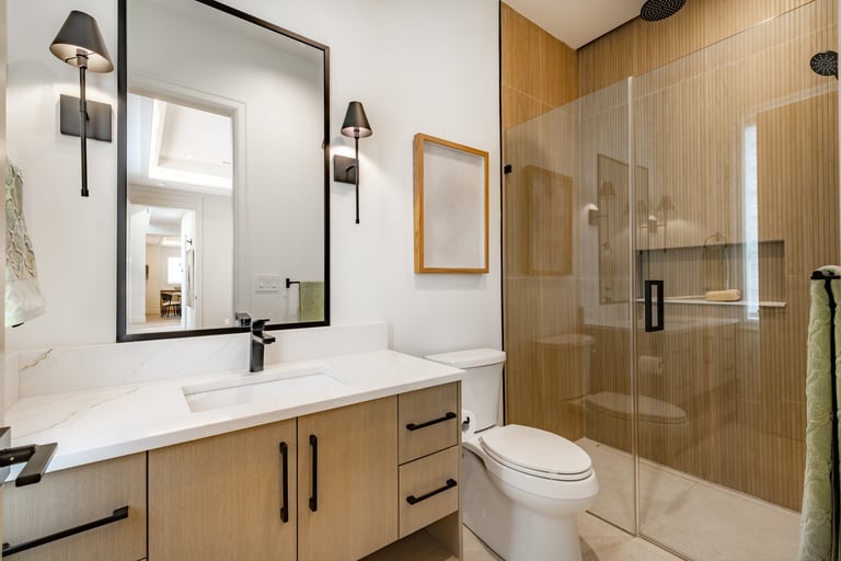 Luxury bathroom renovation