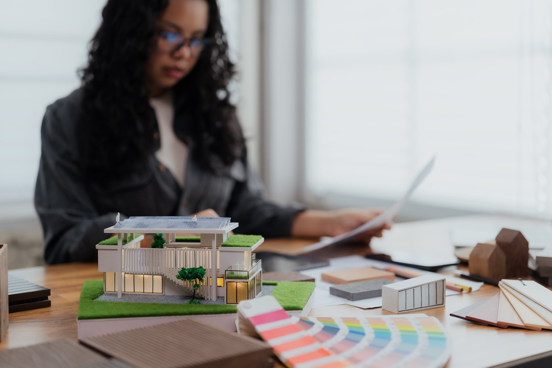 Luxury home model